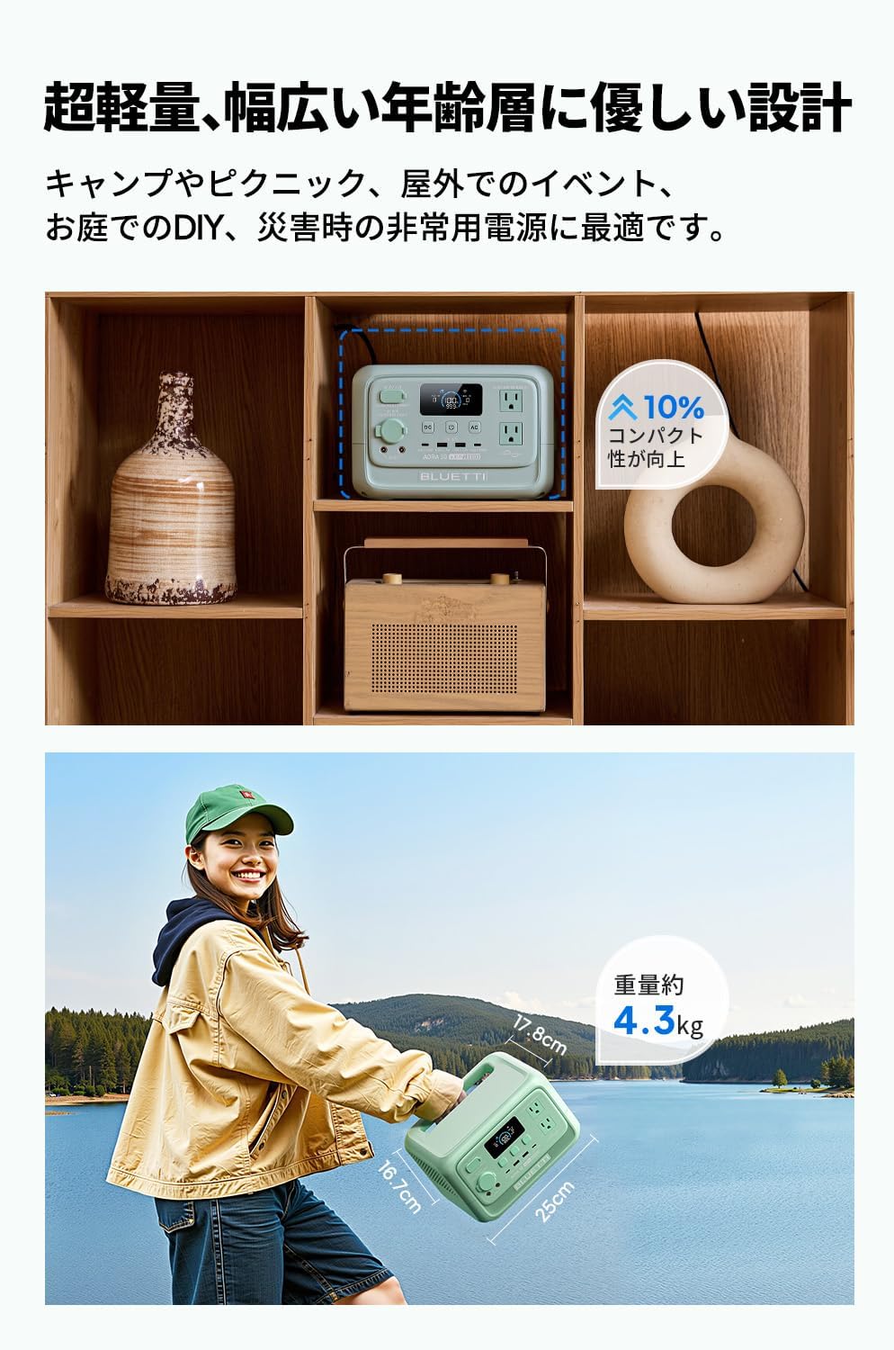 BLUETTI_AORA 30 V2_商品説明画像_03
